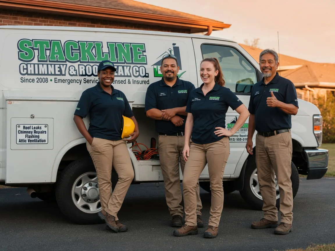 Chimney flashing repair company in Cheyenne, OK